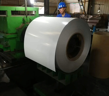 Mô hình tùy chỉnh được chấp nhận PPGI Steel Coil cho các tấm mái nhà kim loại